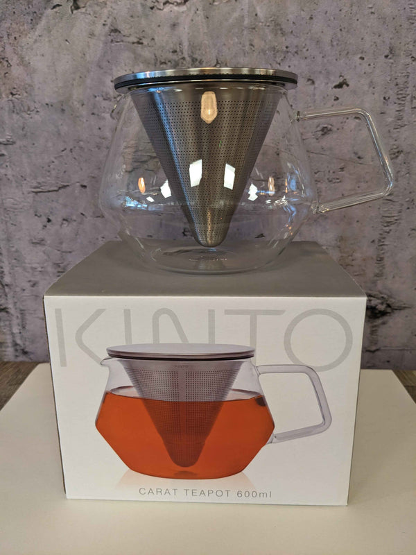 Kinto Glass Teapot - Karat - Medium / Large