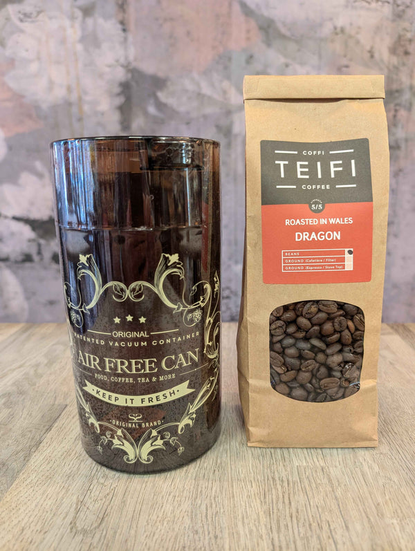 TightVac Air Free Tea & Coffee Canister - 250g