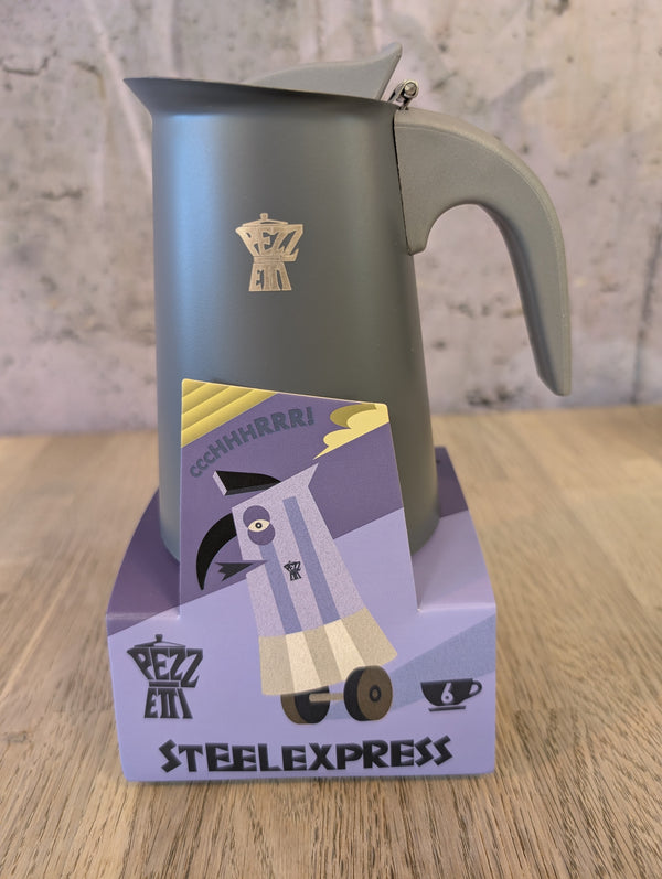 Pezzetti Induction Moka Pot - 6 Cup