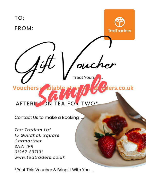 Afternoon Tea For Two (Gift Voucher)