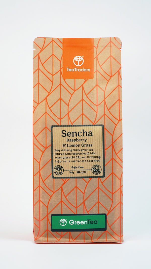 Sencha Green Tea with Raspberry & Lemon Grass