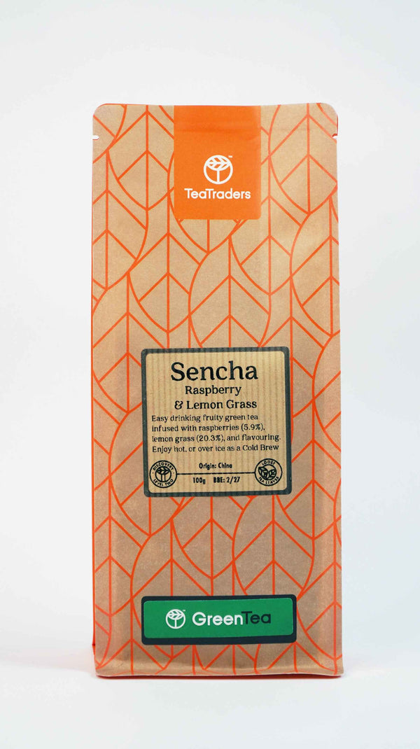 Sencha Green Tea with Raspberry & Lemon Grass
