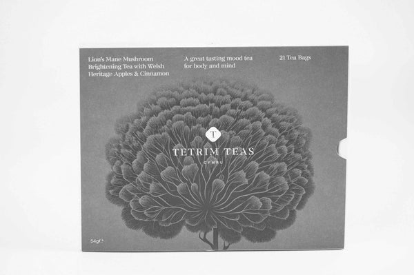 TeTrim Tea - Lion's Mane Mushroom Tea with Heritage Apples & Cinnamon