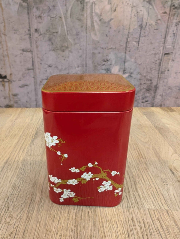 Cherry Blossom Tea Caddy