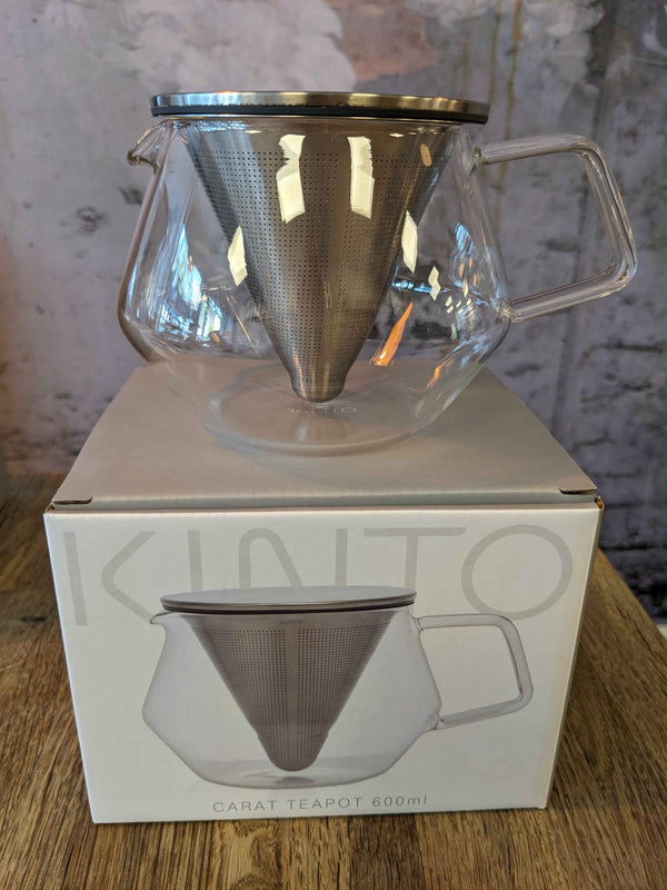 Kinto Glass Teapot - Karat - Medium / Large