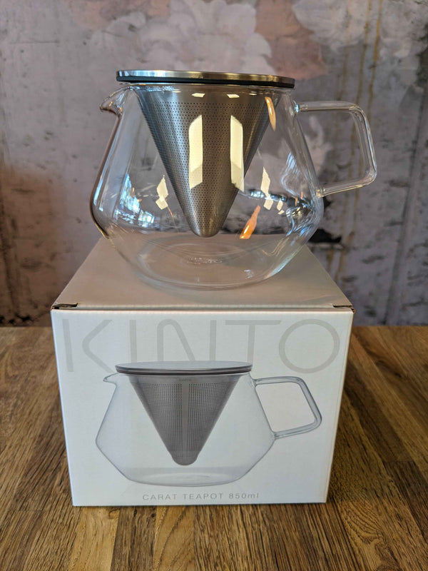 Kinto Glass Teapot - Karat - Medium / Large