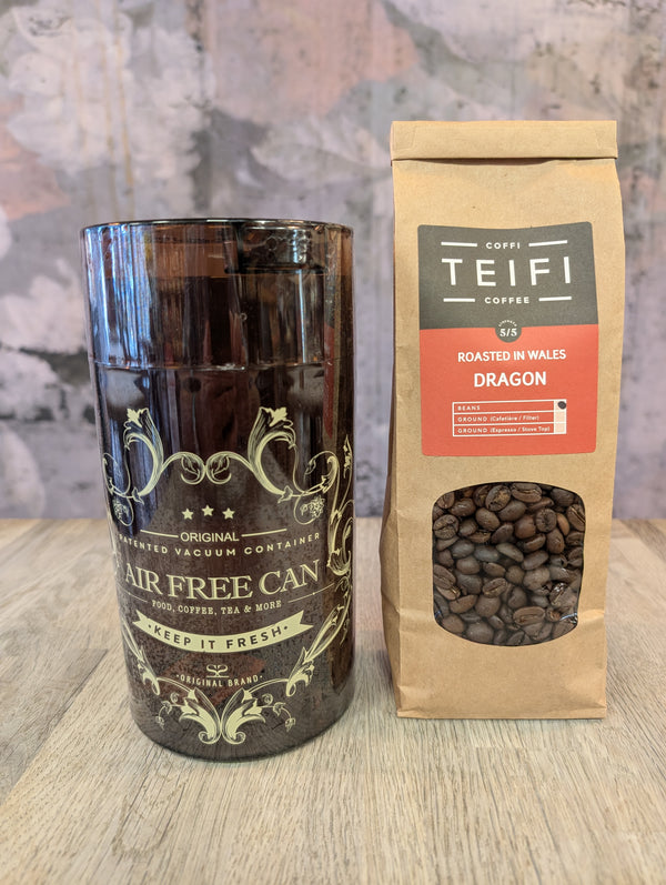 TightVac Air Free Tea & Coffee Canister - 250g