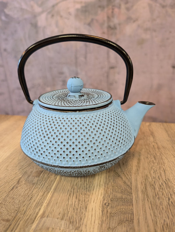 Cast Iron Hobnail Infuser Teapot 800ml