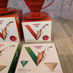 V60 Hario Coffee Dripper & Filters