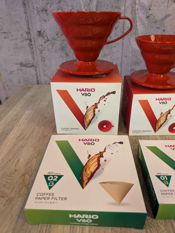 V60 Hario Coffee Dripper & Filters
