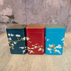 Cherry Blossom Tea Caddy