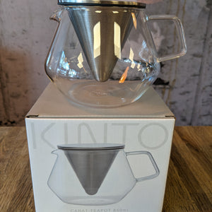 Kinto Glass Teapot - Karat - Medium / Large - Tea Traders